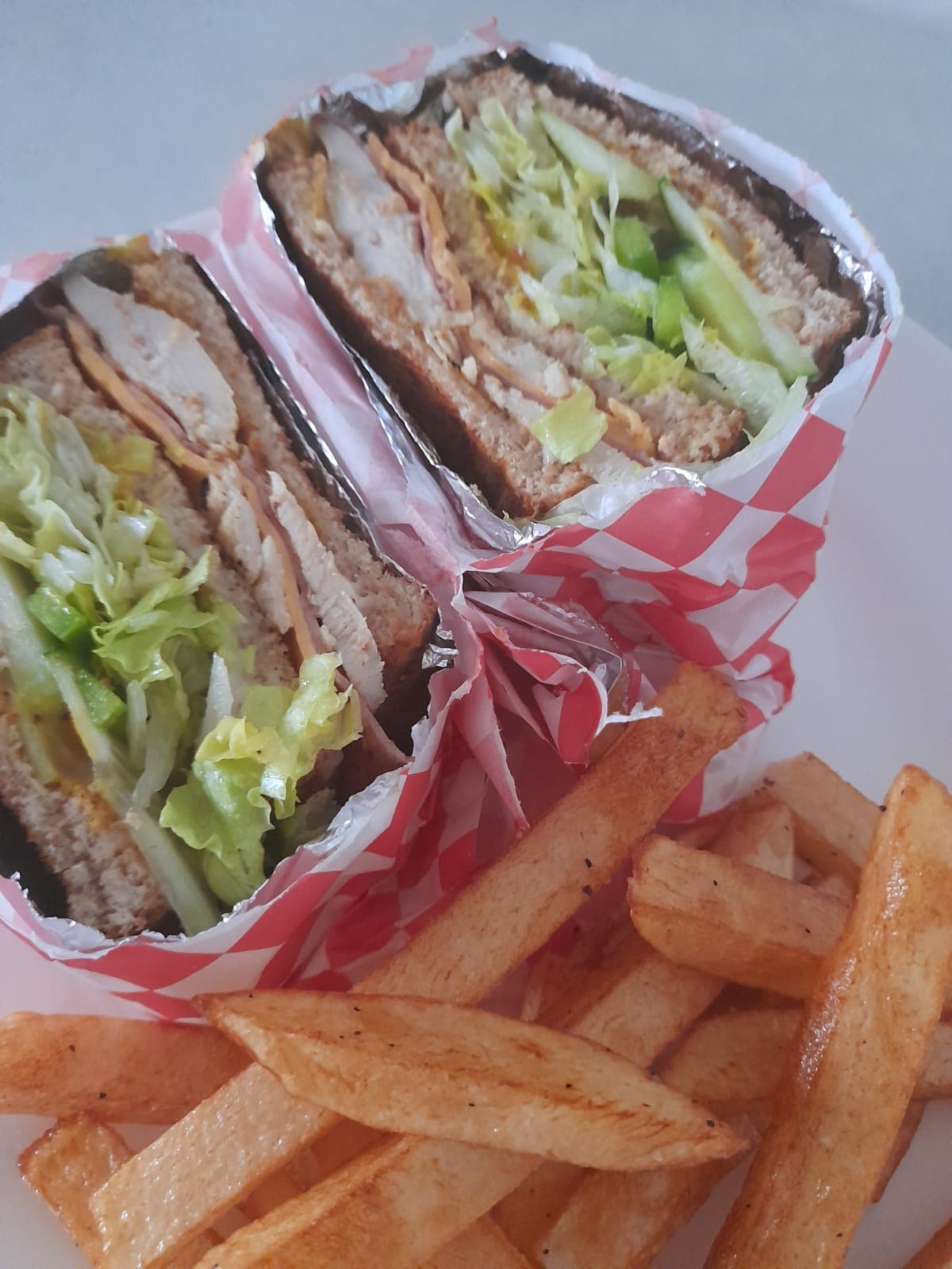 Club Sándwich de Pechuga