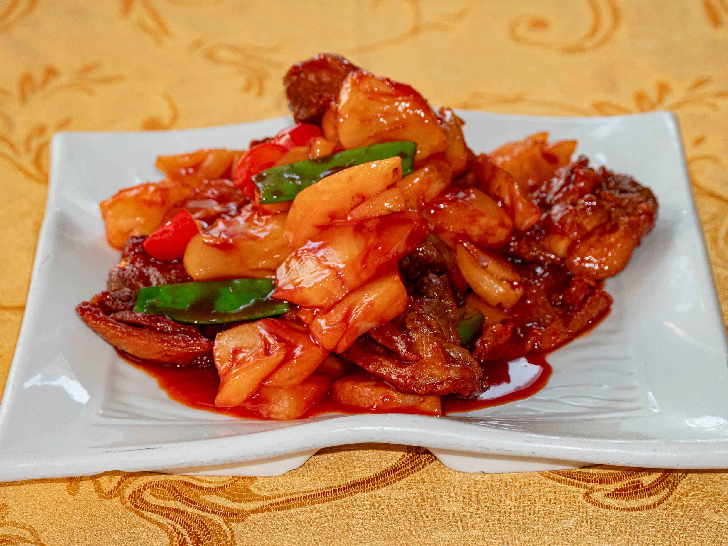 Pollo con Piña