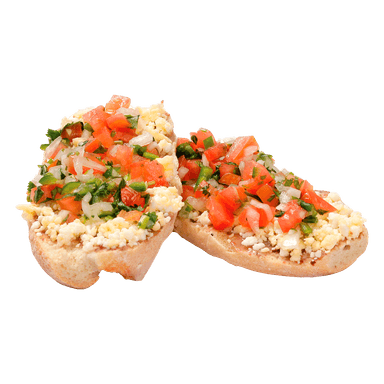 Molletes Salados