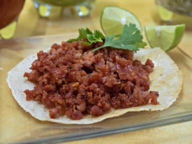 Taco de Chorizo
