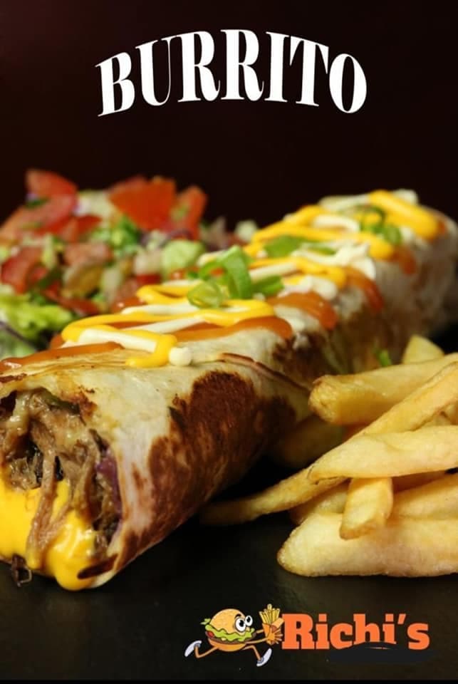 Burrito con Acompañamiento