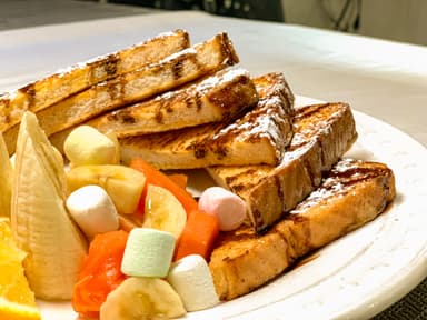 Pan Francés con Fruta