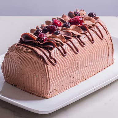 Rollo de Chocolate con Berry Peque