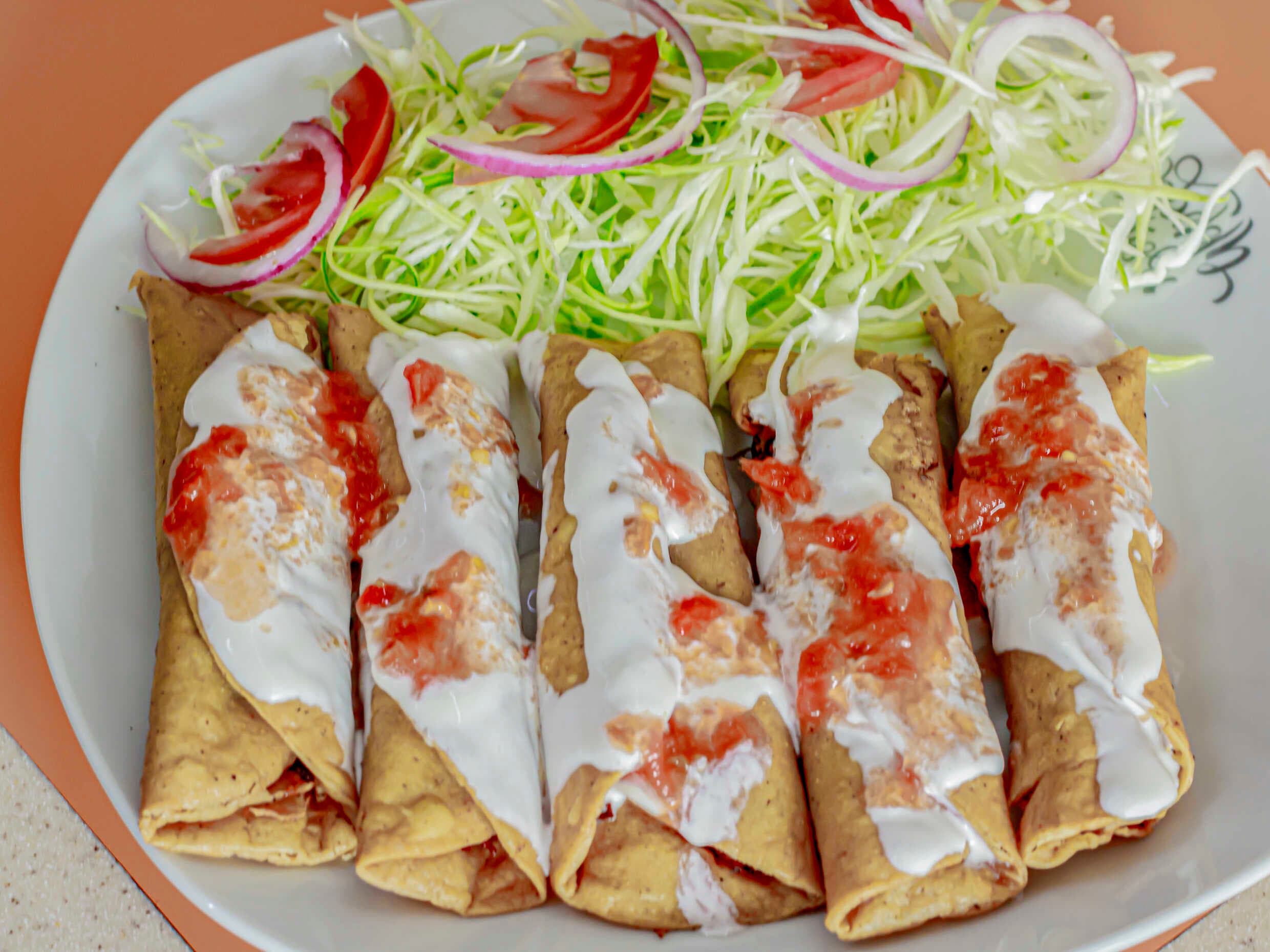 Taco Dorado Deshebrada