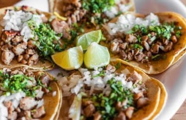 5 Tacos de Asada