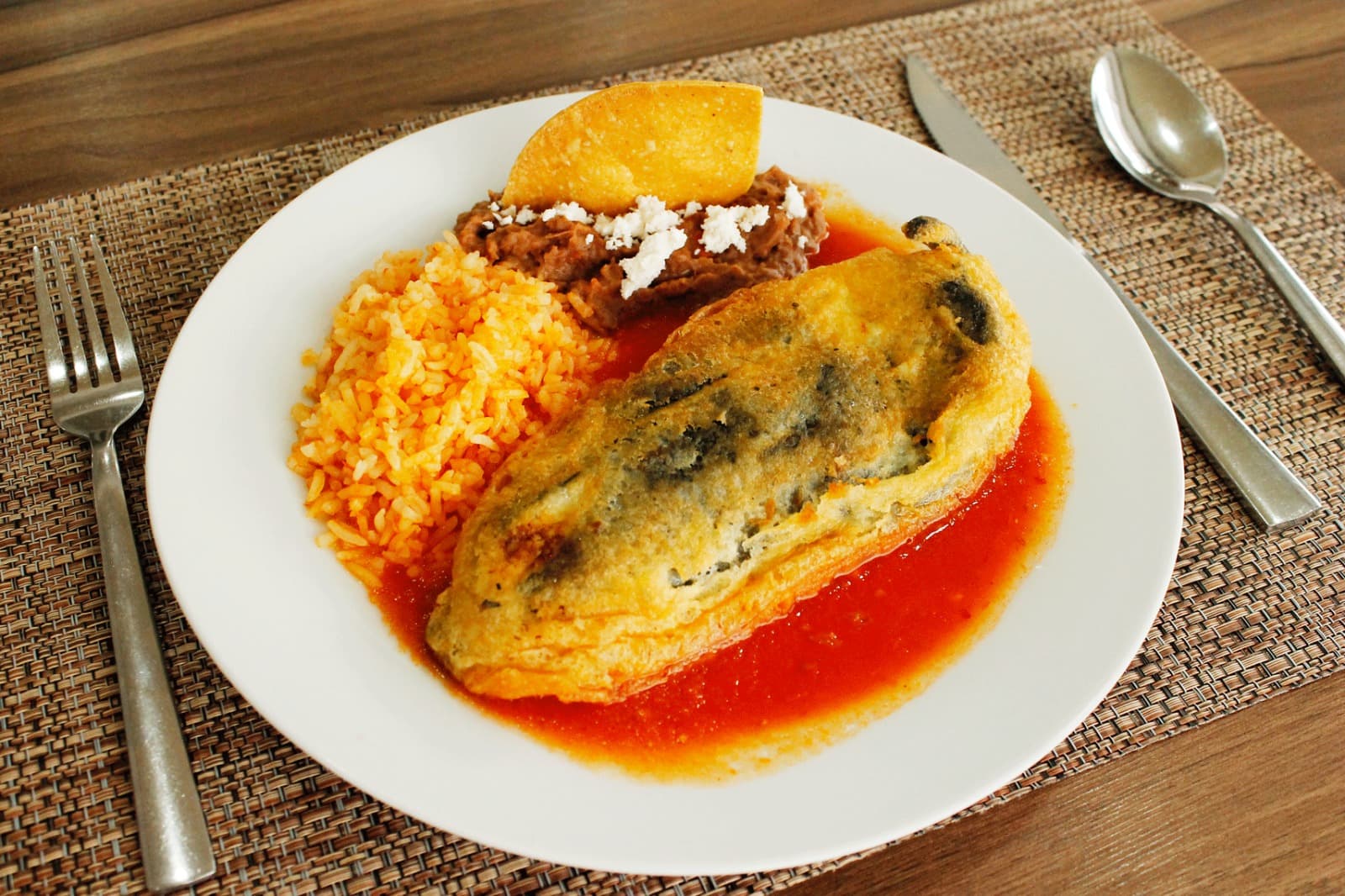 CHILE RELLENO DE QUESO