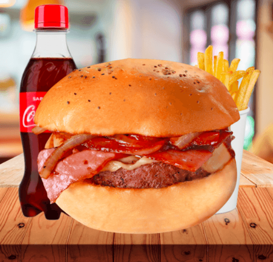 Hamburguesa Texana Combo