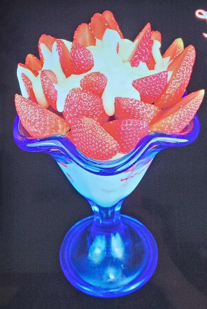 Fresas con Crema Pequeña
