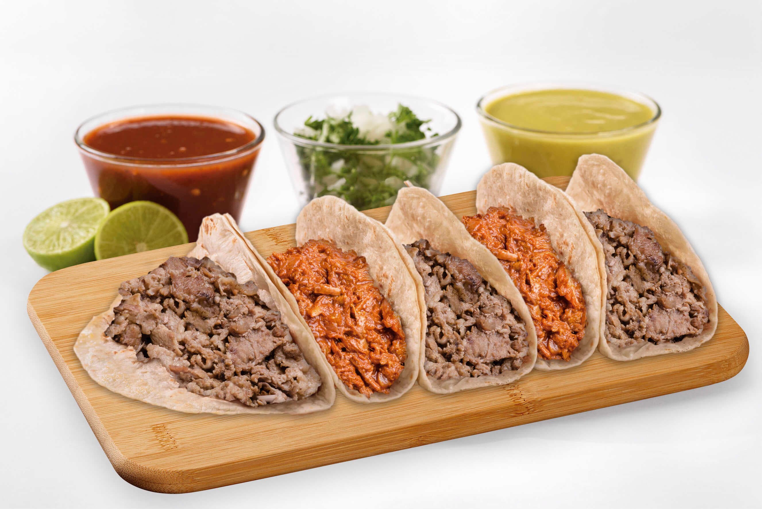 Combo Individual | 5 Tacos Especiales