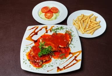 Pollo con Salsa Agridulce