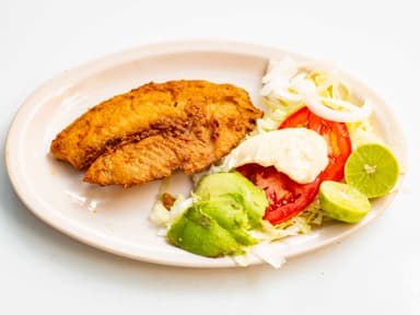 Filete de Tilapia al Mojo de Ajo