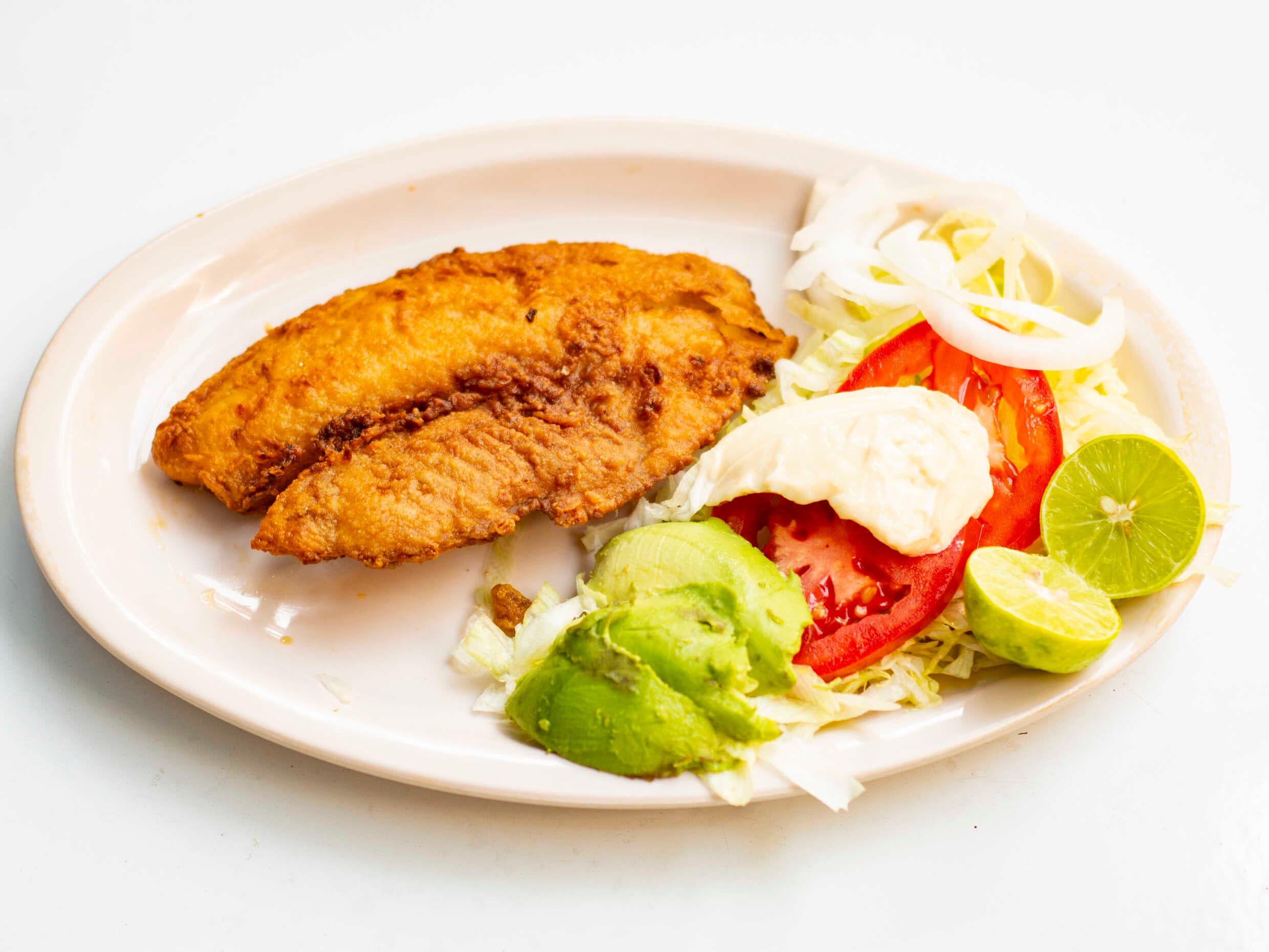 Filete de Tilapia al Mojo de Ajo