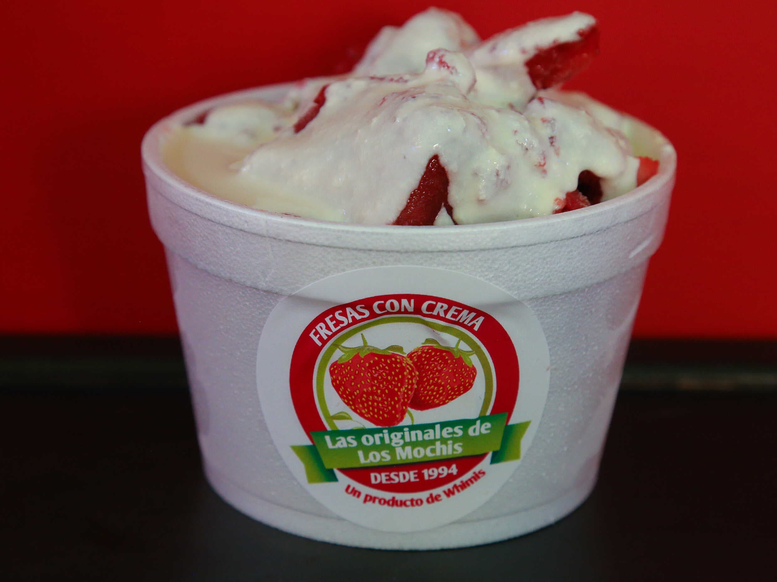 Fresas con crema 1/2 L