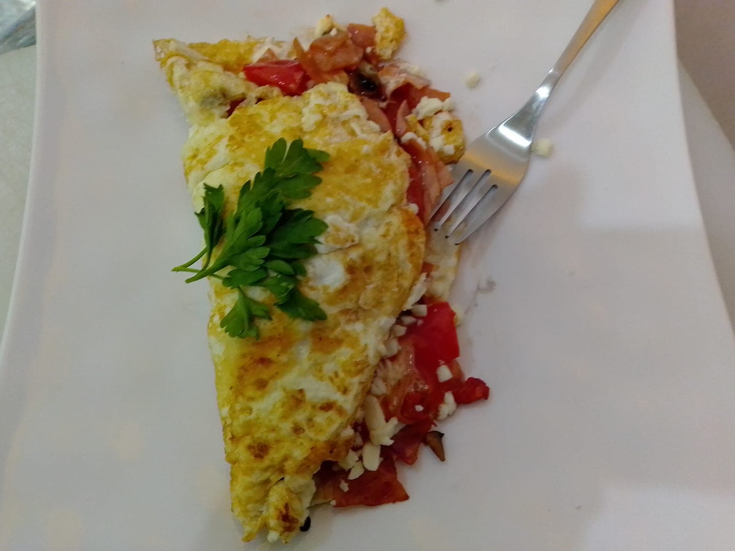 Omelette carnes frias