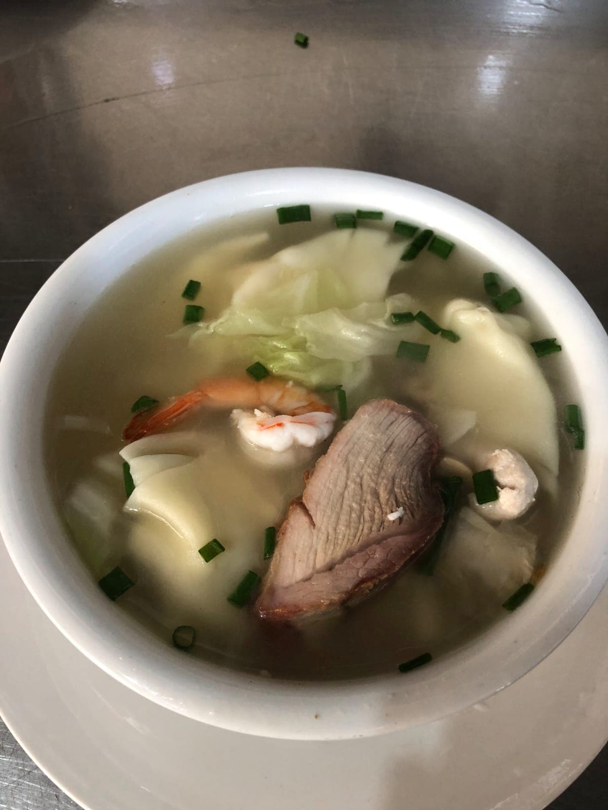 Sopa Wantan Especial