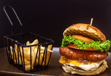 Hamburguesa ABORIGEN + PAPAS ALA FRANCESA
