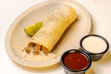 Taco en Harina de Humus