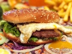 Hamburguesa de Huevo Frito