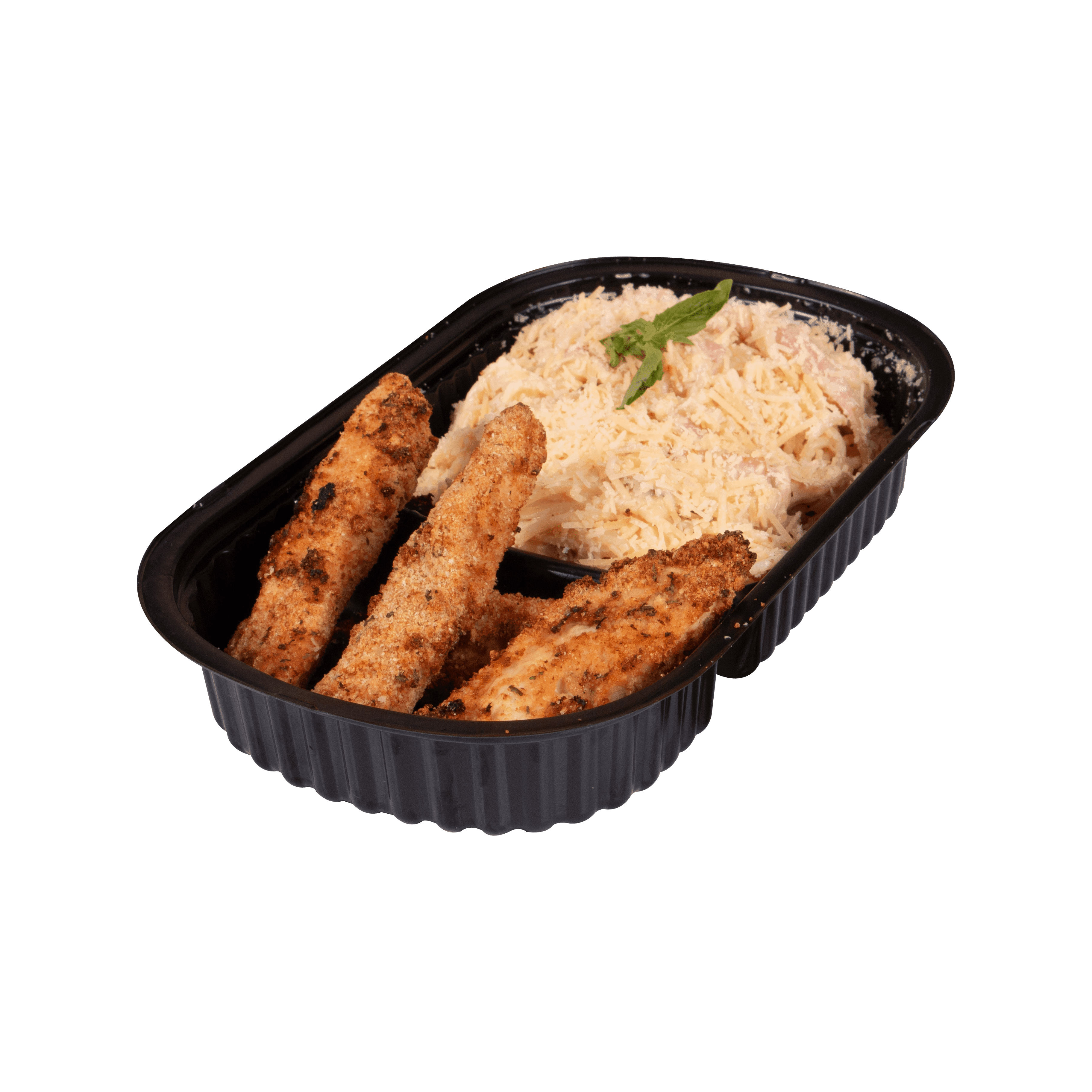 Spaghetti Alfredo Chicken Breast + Gaseosa 12 Onz
