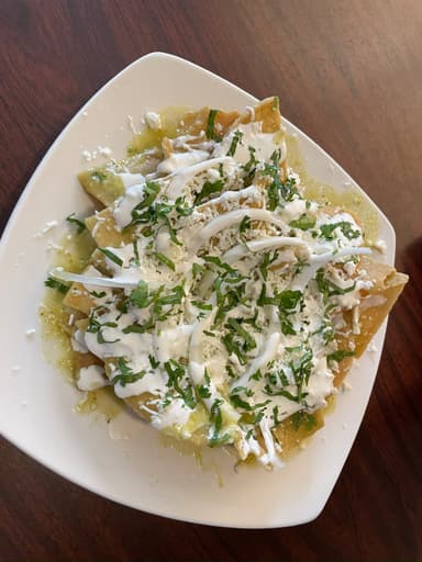Chilaquiles Verdes