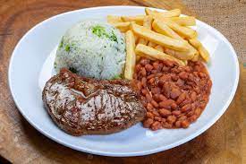 Almuerzo para Dos Lomo y Carne con Frijoles