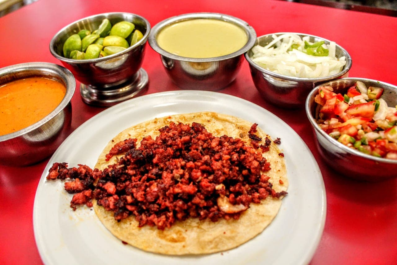 Tacos de Chorizo Natural