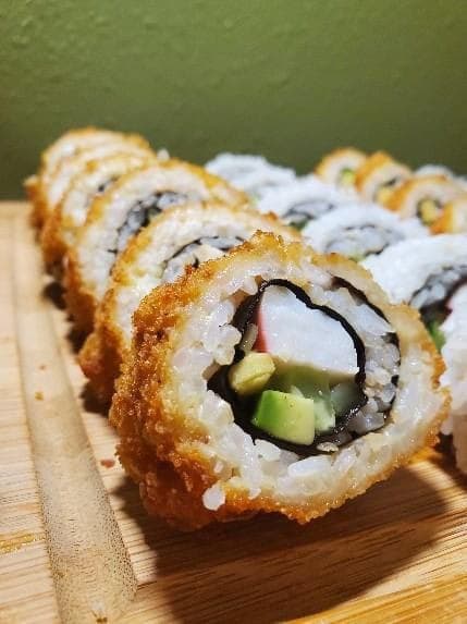 California Roll Art Crunch