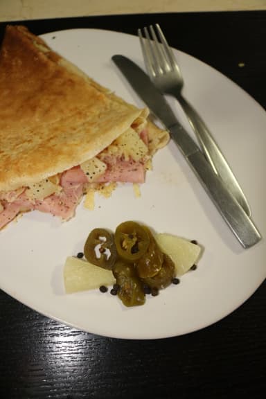 Crepa Salada Dos Ingredientes