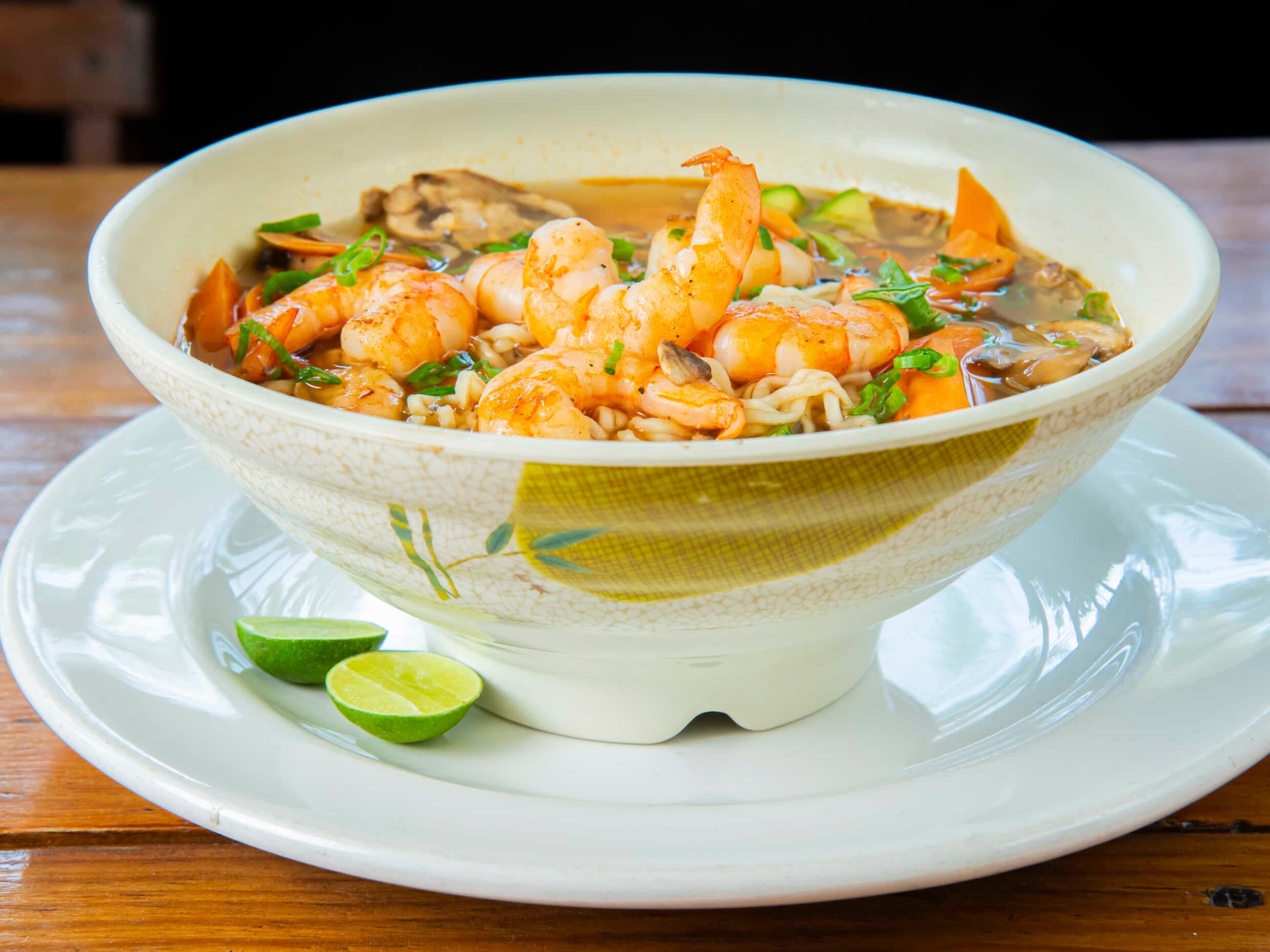 Ramen de camaron
