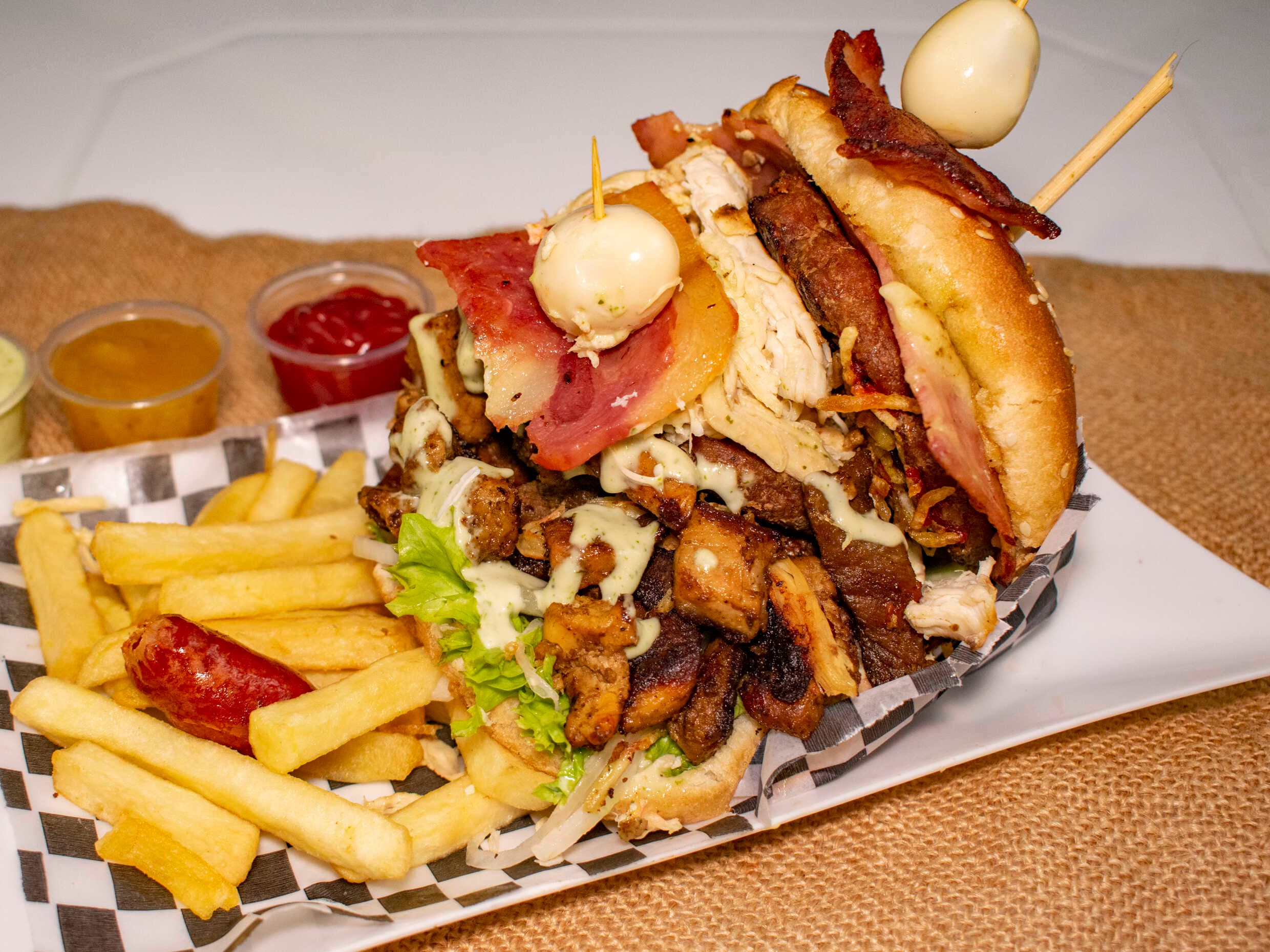 Hamburguesa Super Trifásica