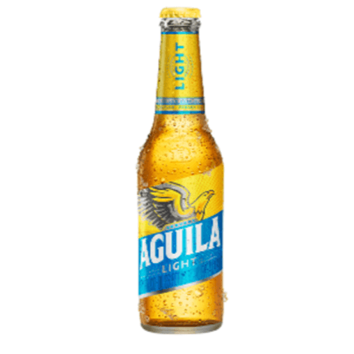 Cerveza Aguila light en lata