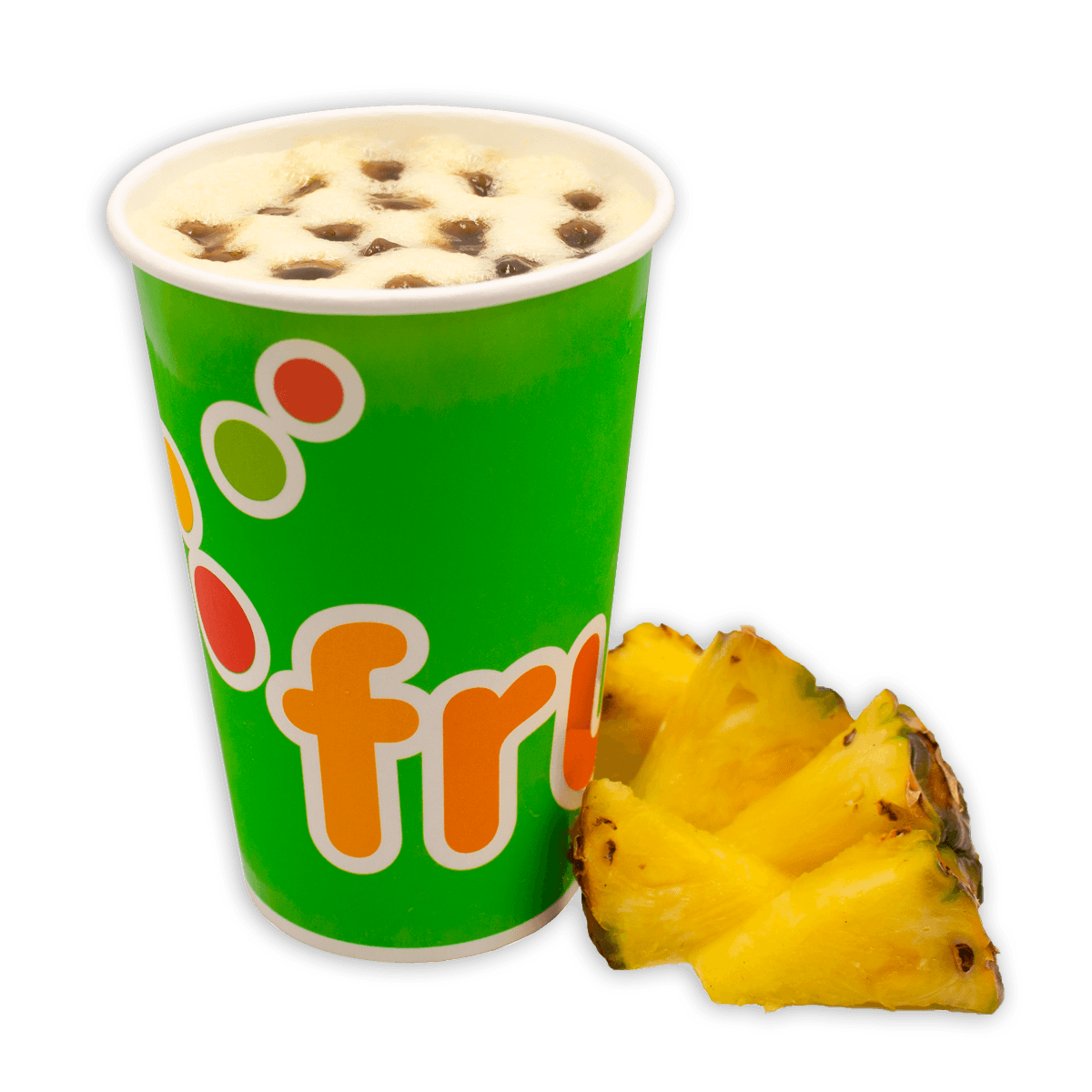 Bubble Tea de Piña Mediano 500 ml
