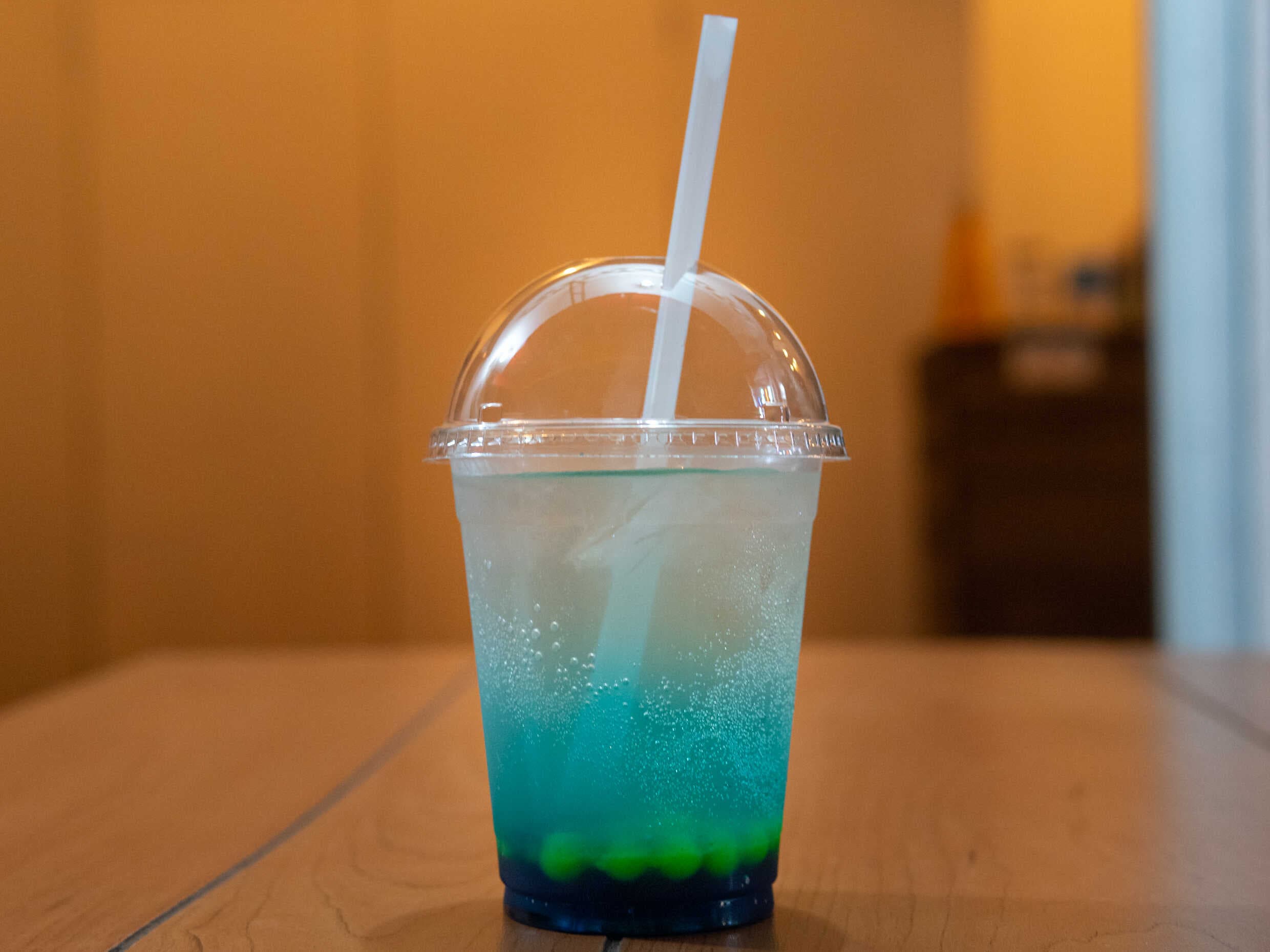 Soda Italiana de Mora Azul