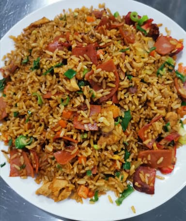 27#Arroz Frito con Jamón