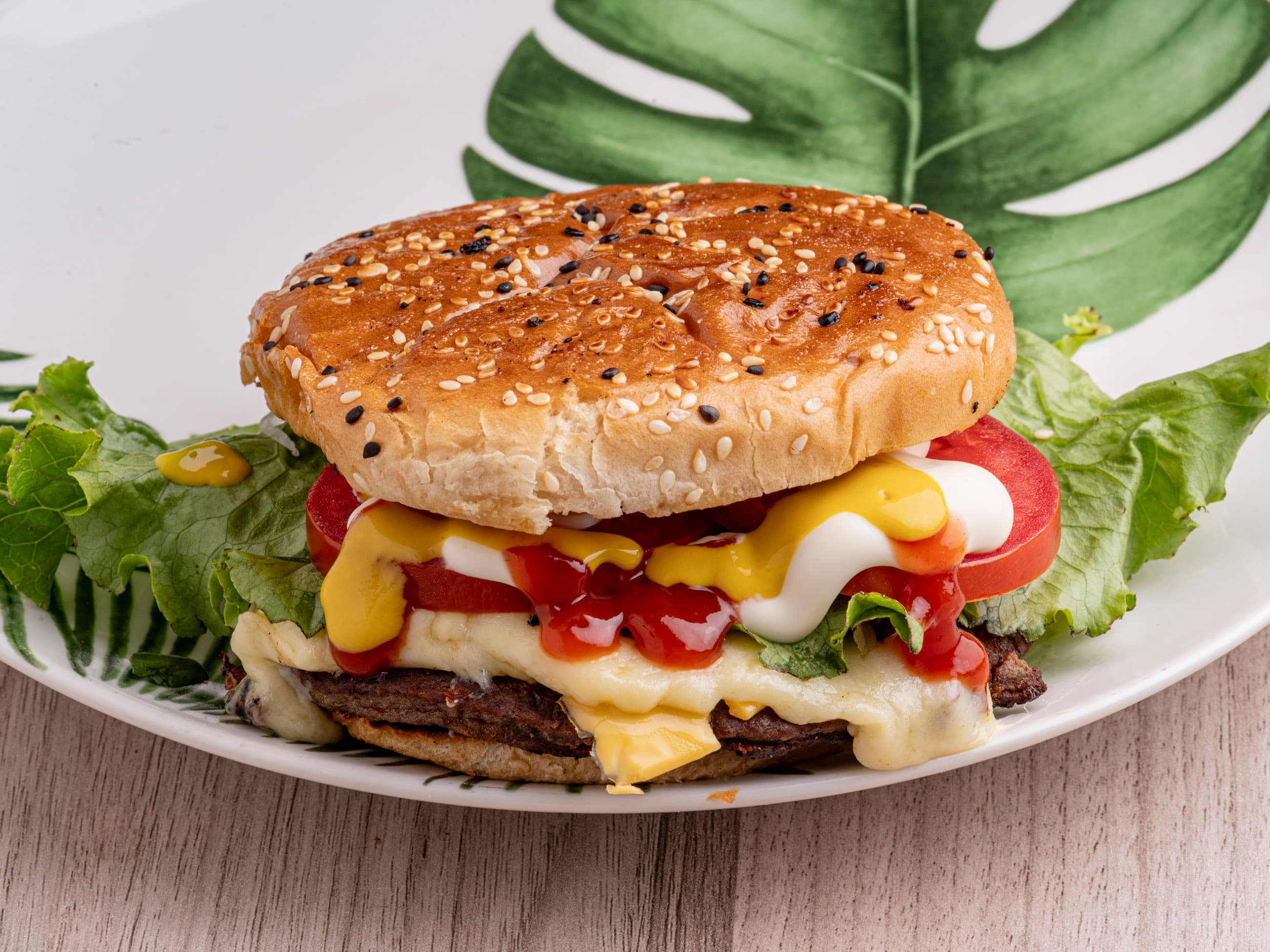 Hamburguesa Sencilla