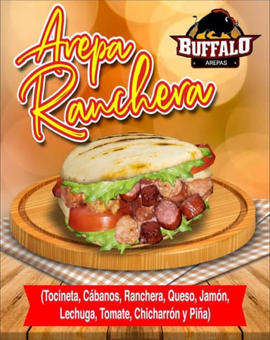 Arepa Ranchera
