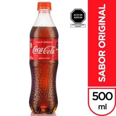 Gaseosa Coca Cola 500ml