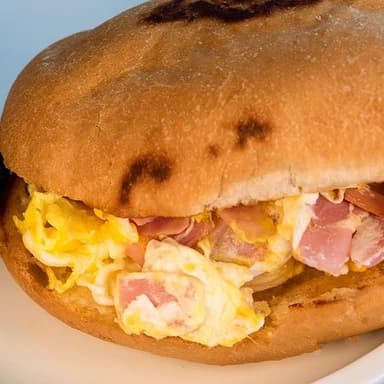 Torta de Huevo con Jamón