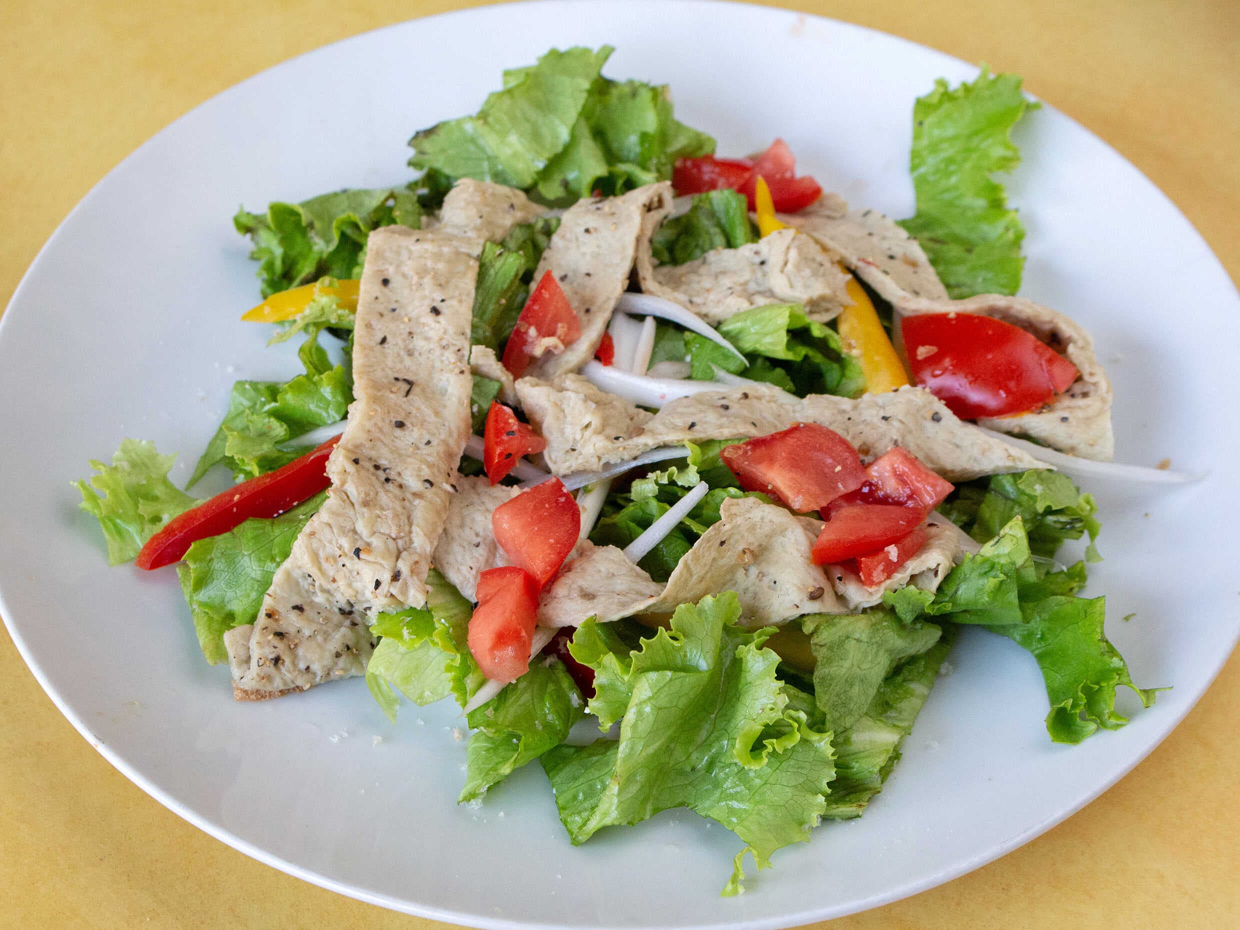 Ensalada Con Seitán