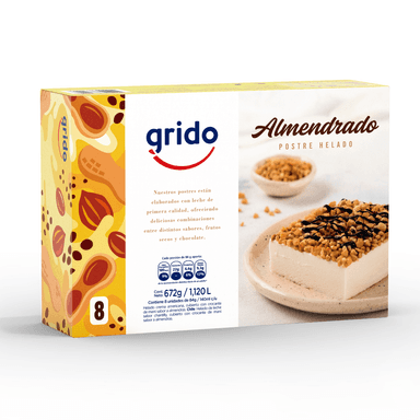 Almendrado  8 Porciones