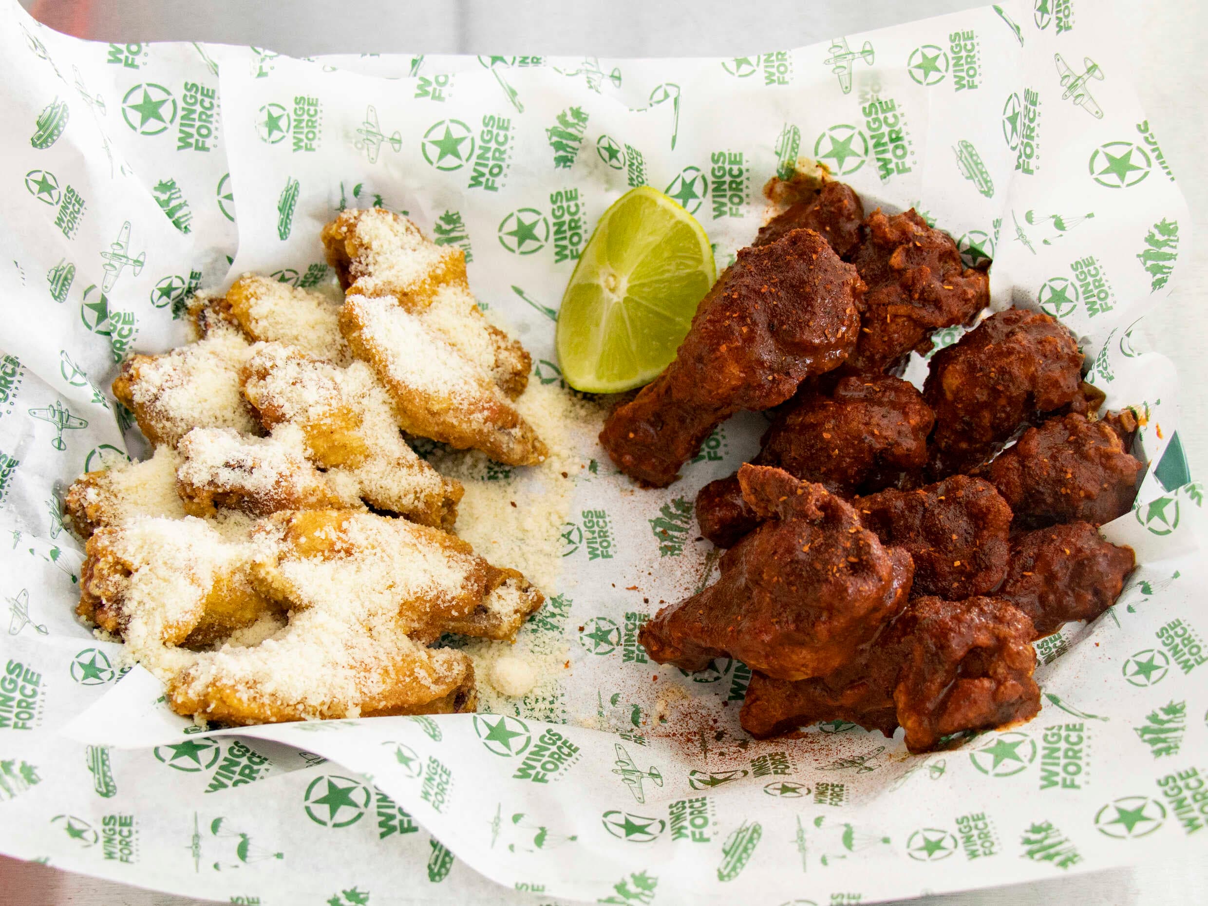 Wings and boneless