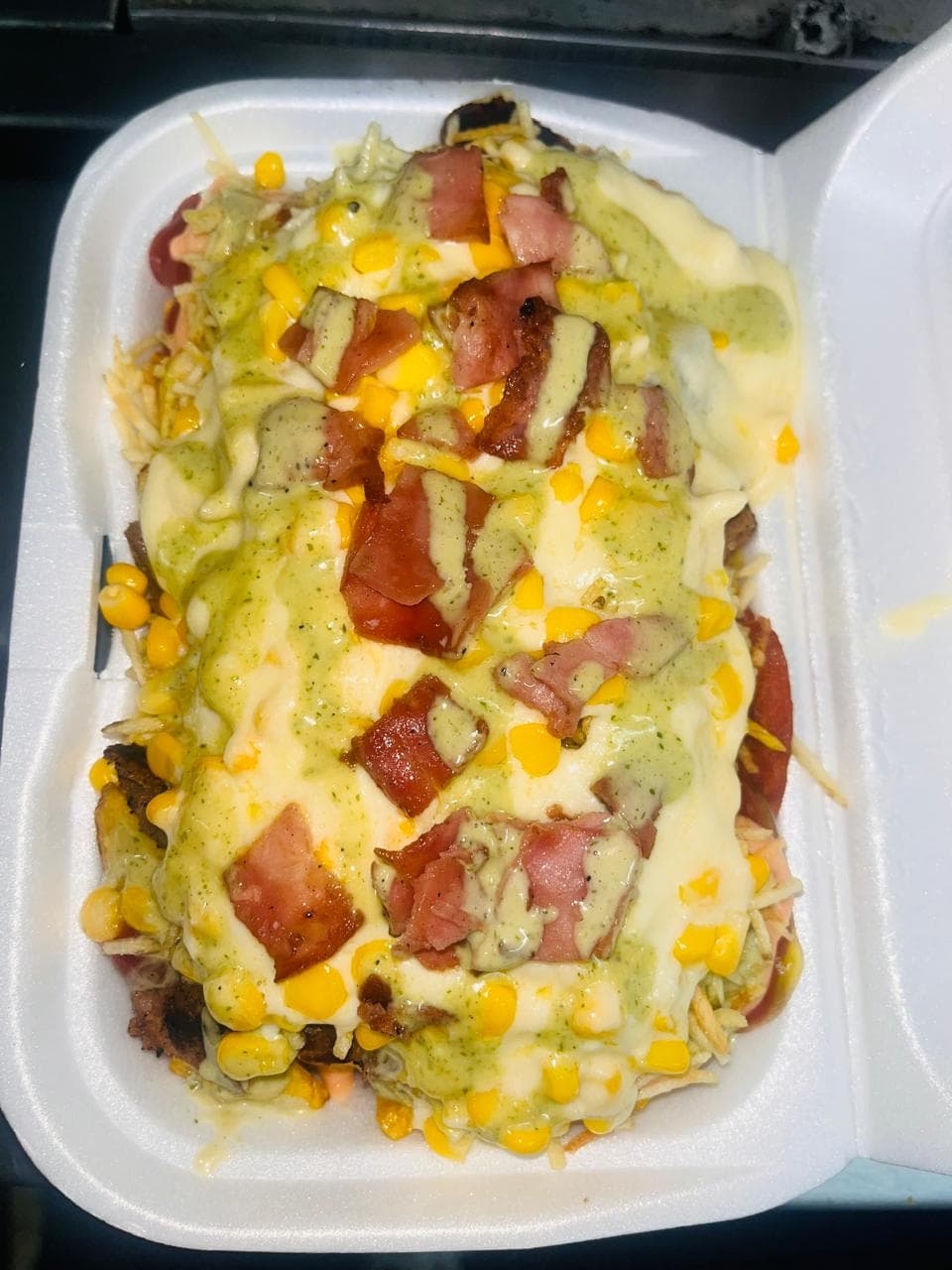 Salchipapa Salchi Mixta