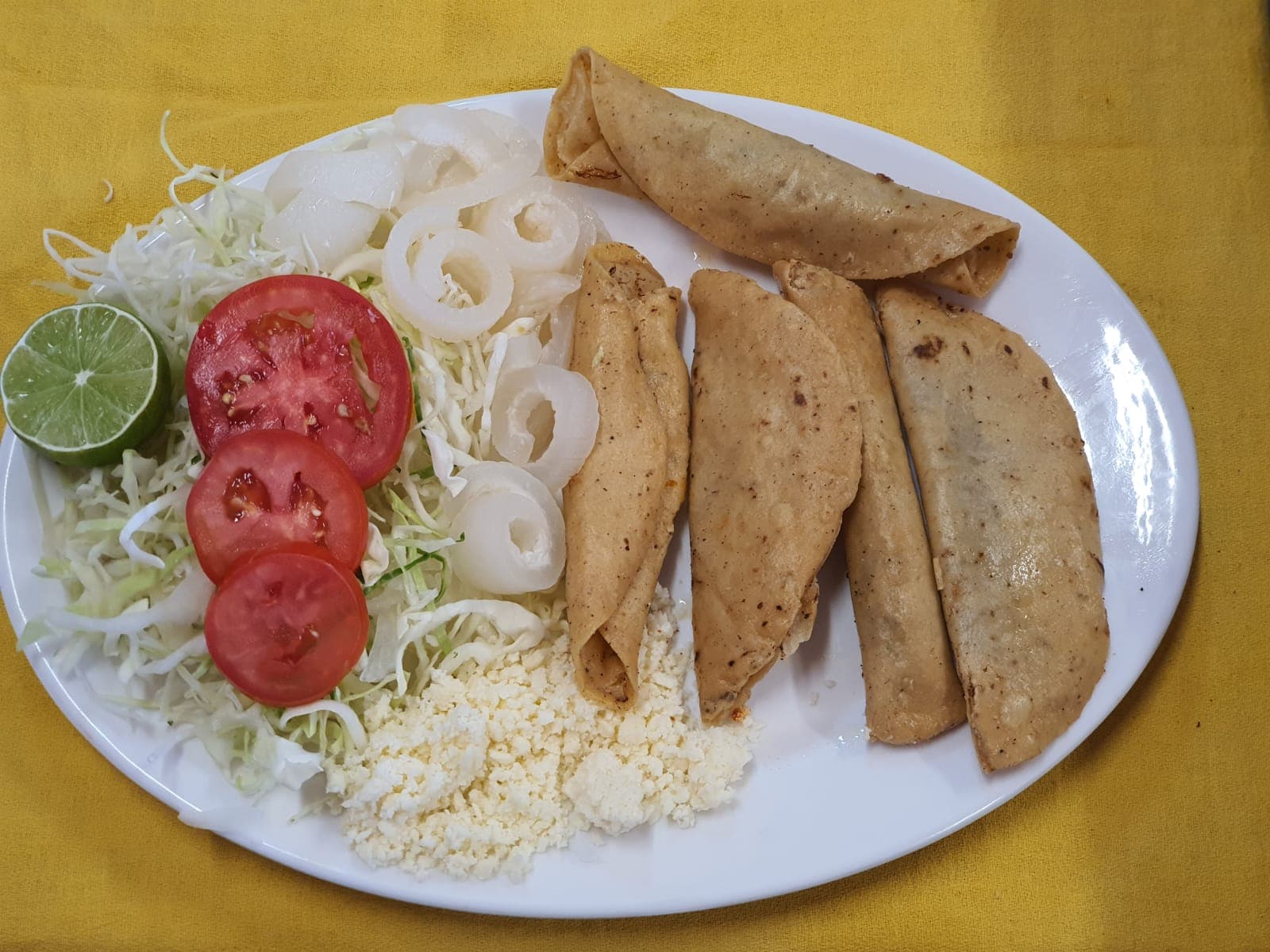 Orden con 5 Tacos