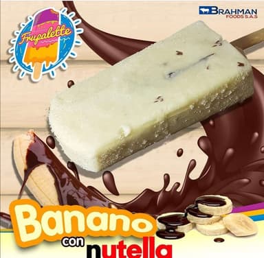 Banano y Nutella