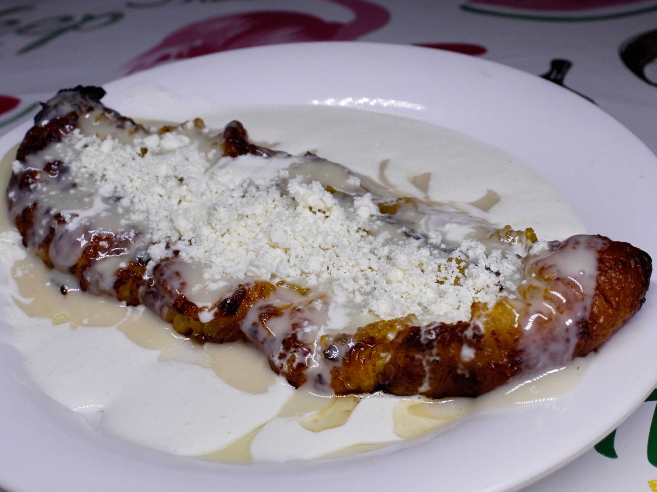 Plátano frito