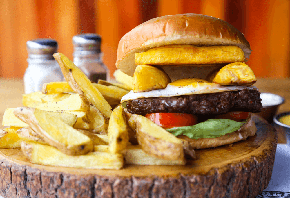 Hamburguesa a lo Pobre