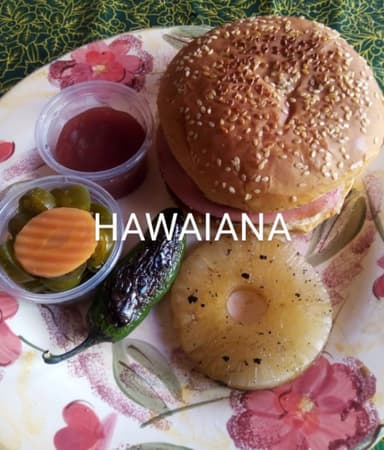 Hamburguesa Hawaiana