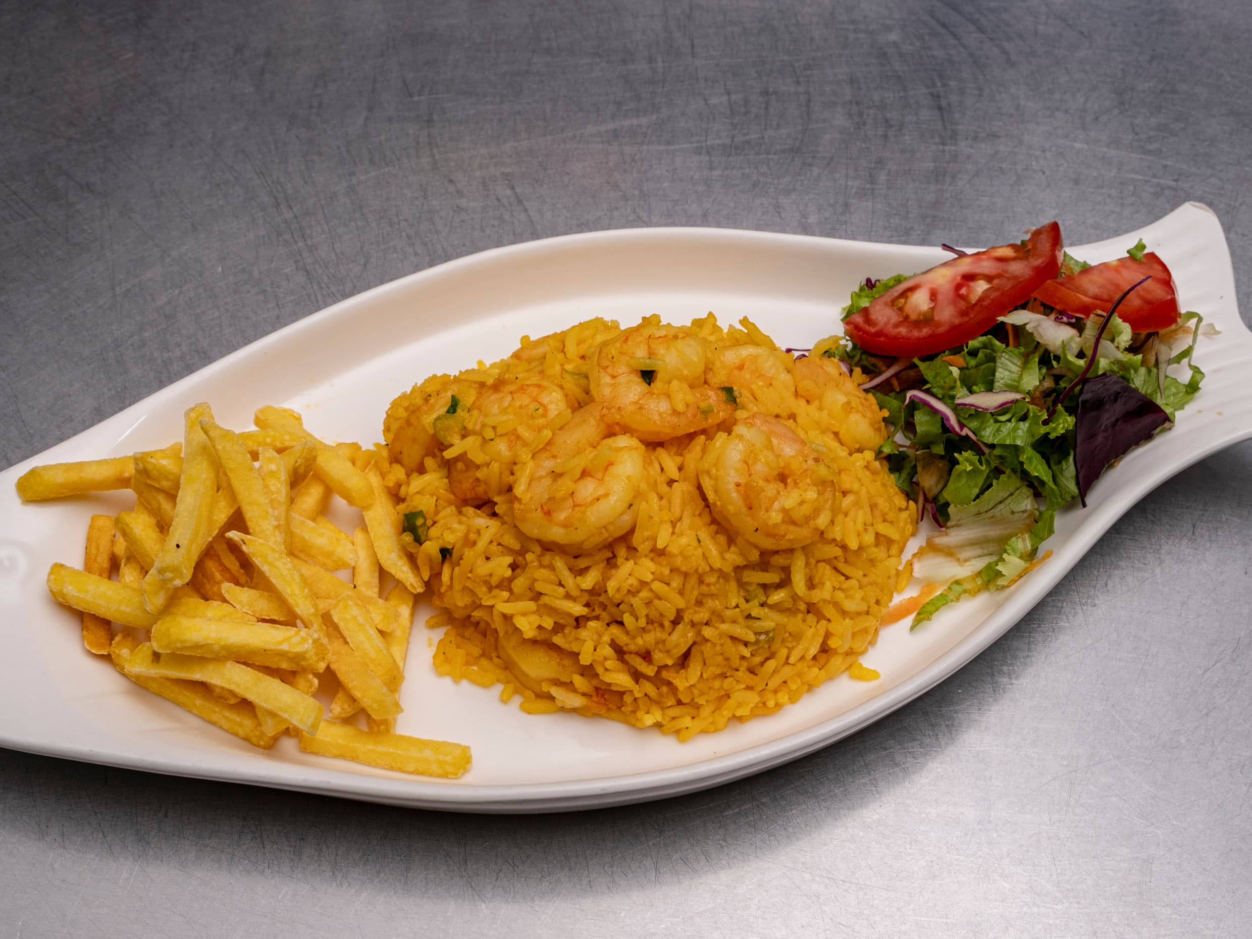 Arroz con Camarones