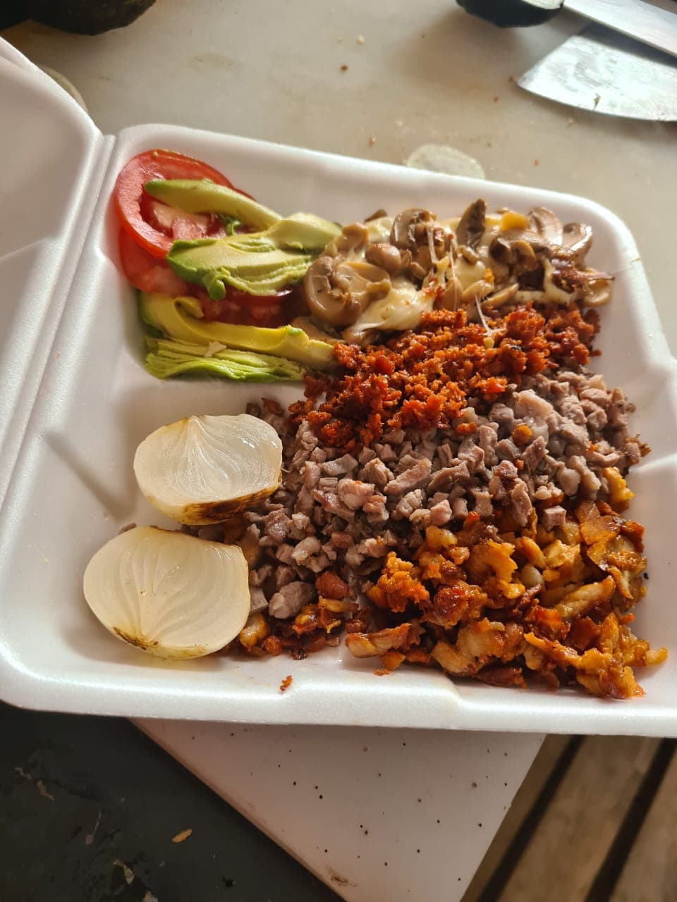 Alambres chorizo
