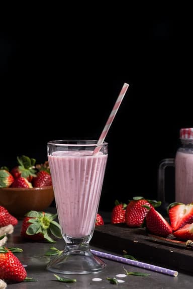 Licuado de Fresa Litro